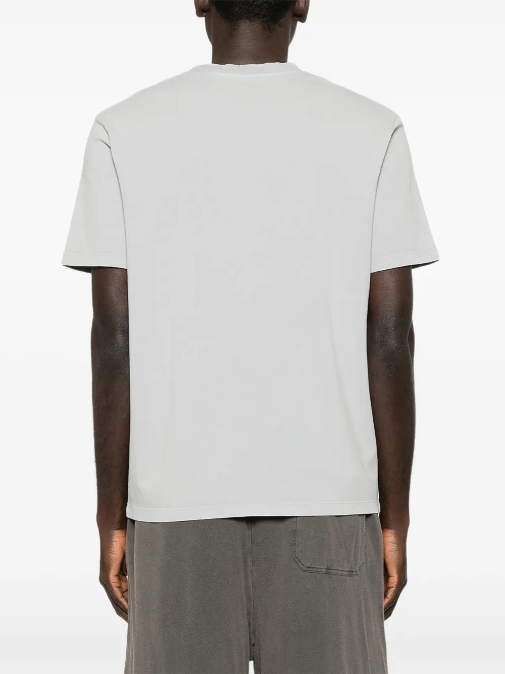 Balmain T-shirt met geborduurd logo Grijs