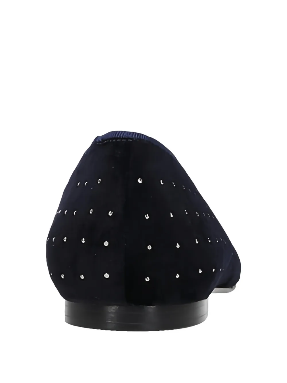 Castañer studded velvet loafers Blauw