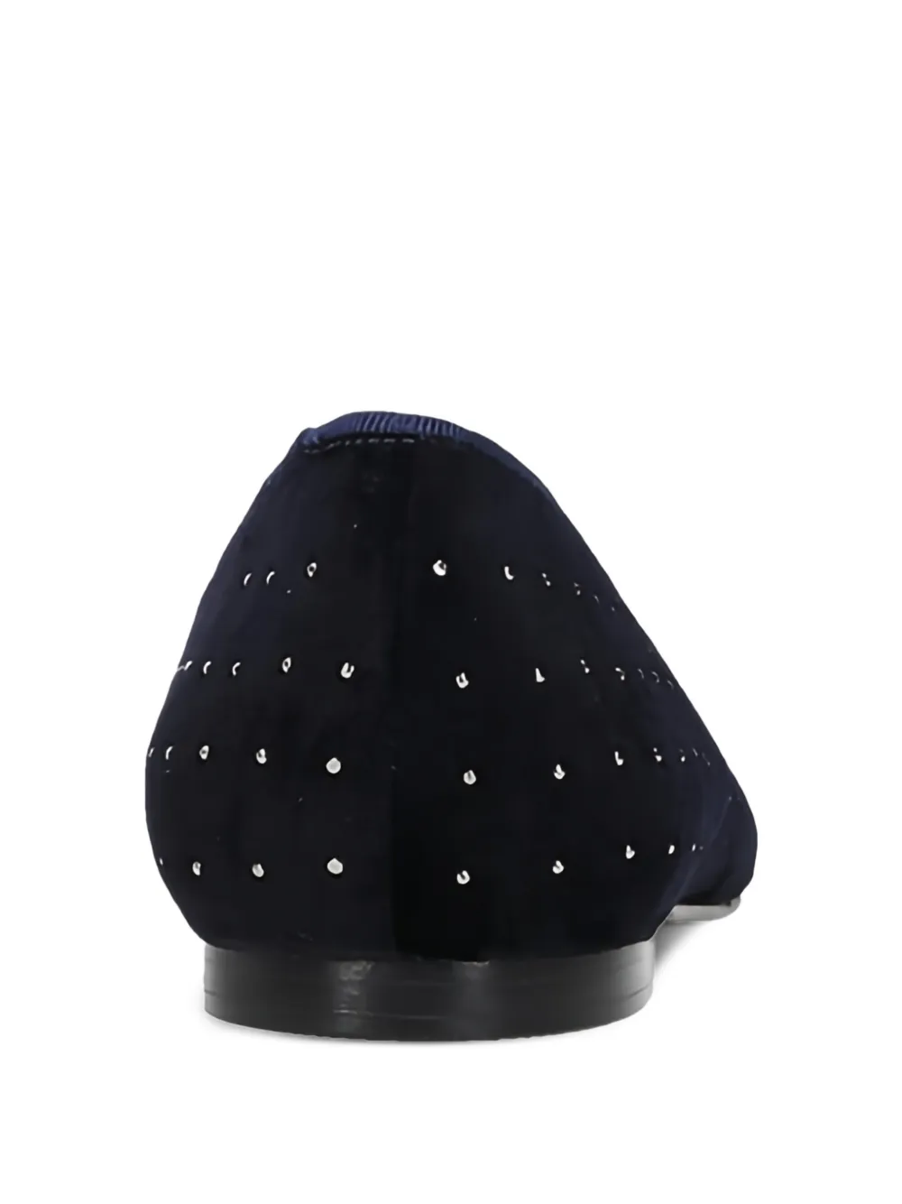 Castañer Fluwelen loafers met studs Blauw