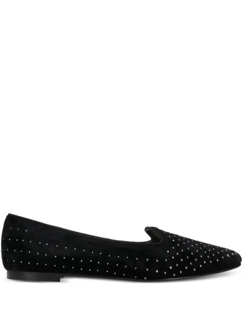 Castañer studded velvet loafers
