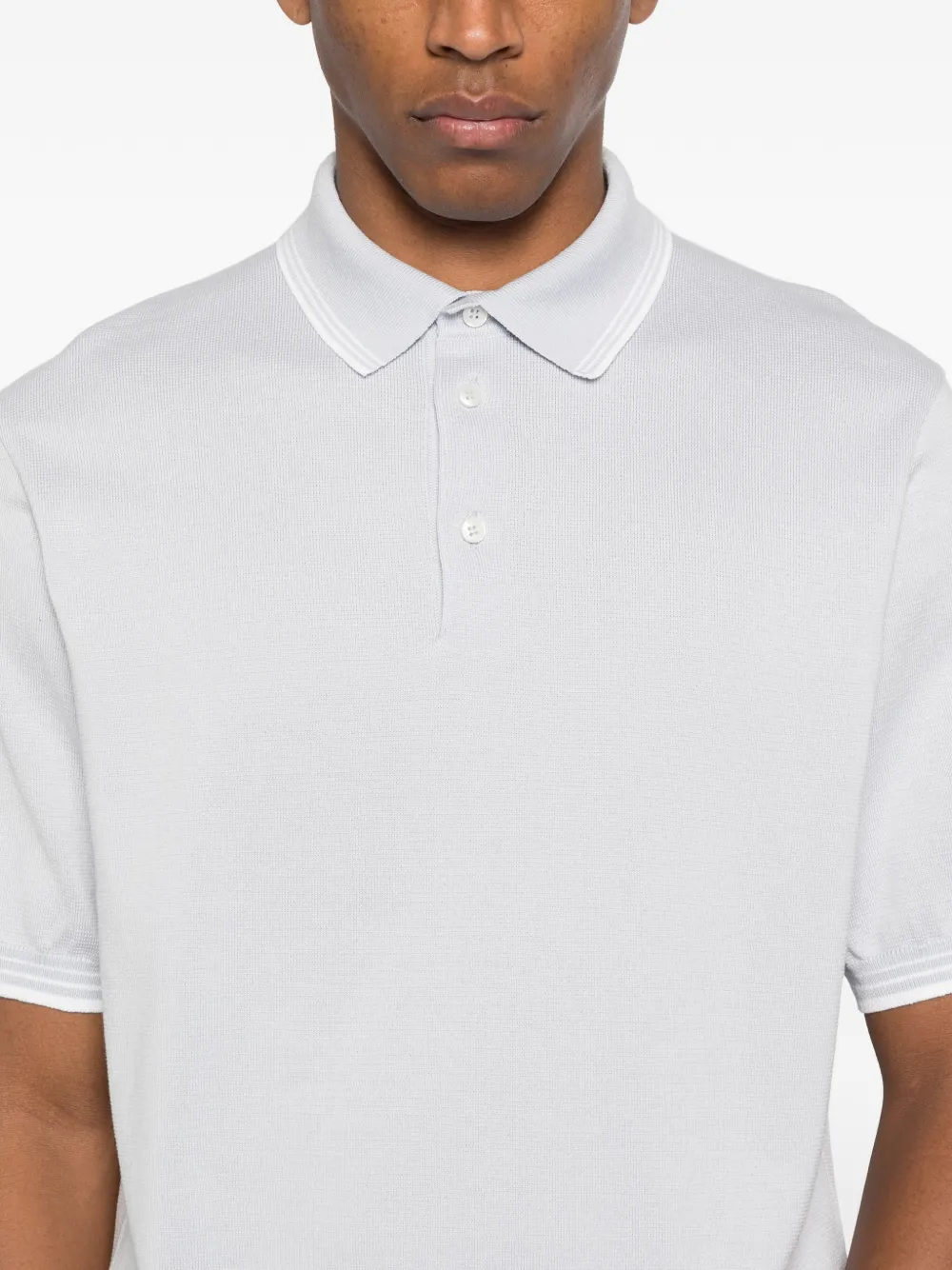 Paul & Shark Poloshirt met gestreepte afwerking Blauw