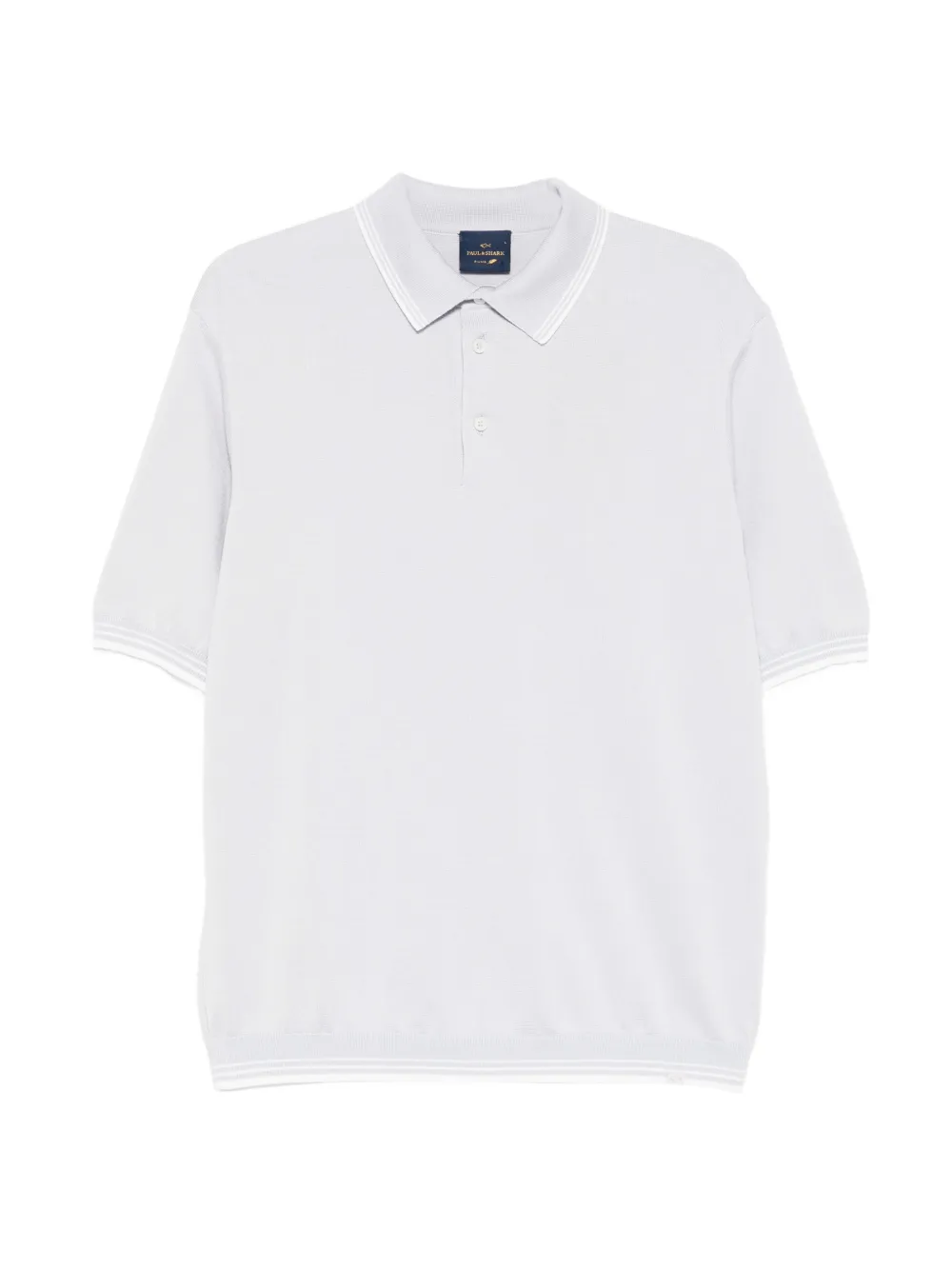 Paul & Shark stripe-trim polo shirt - Blu