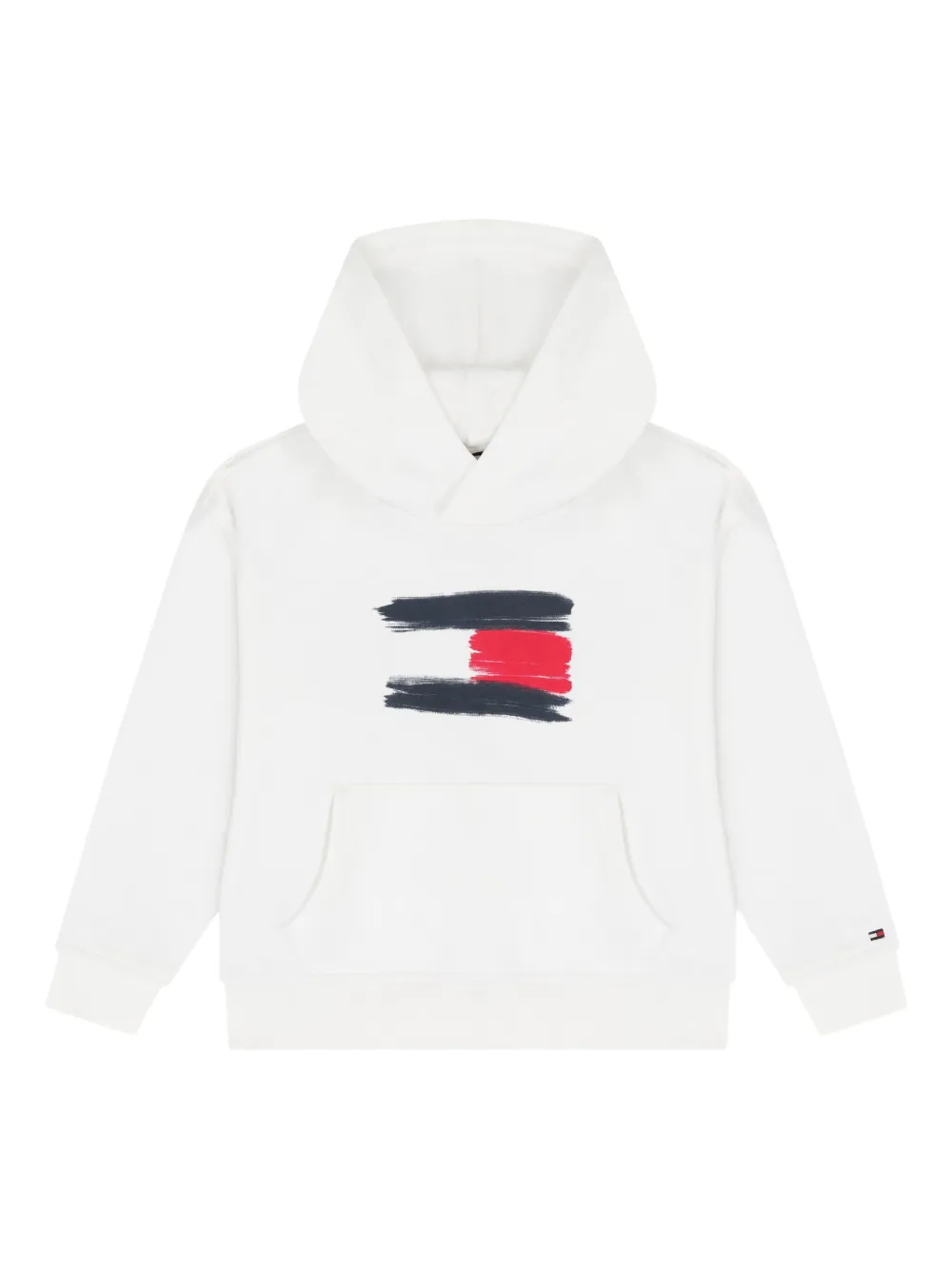 Tommy Hilfiger Junior logo hoodie - Bianco