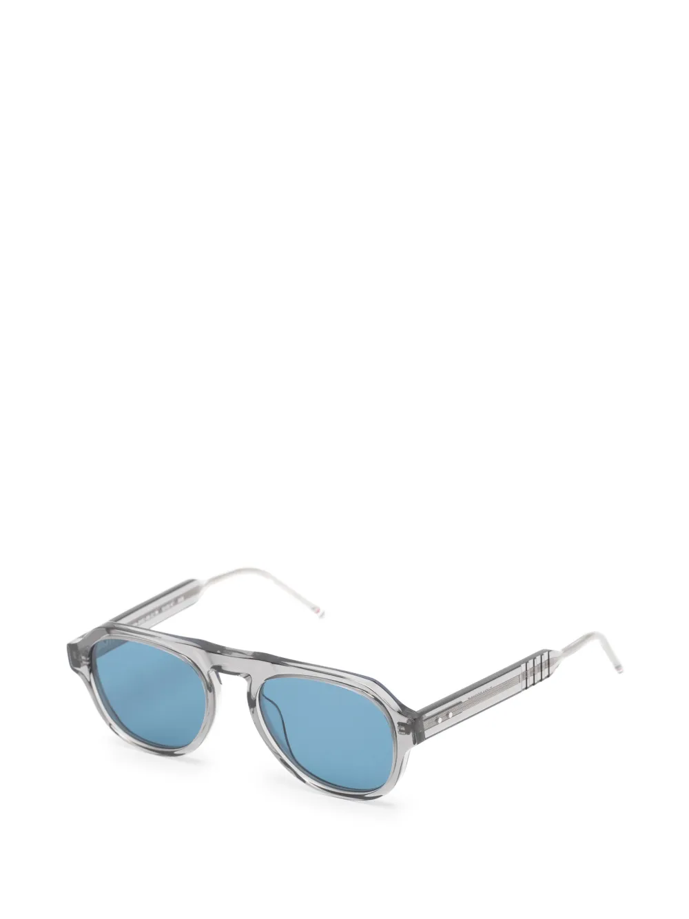 Thom Browne Eyewear Browline zonnebril Grijs