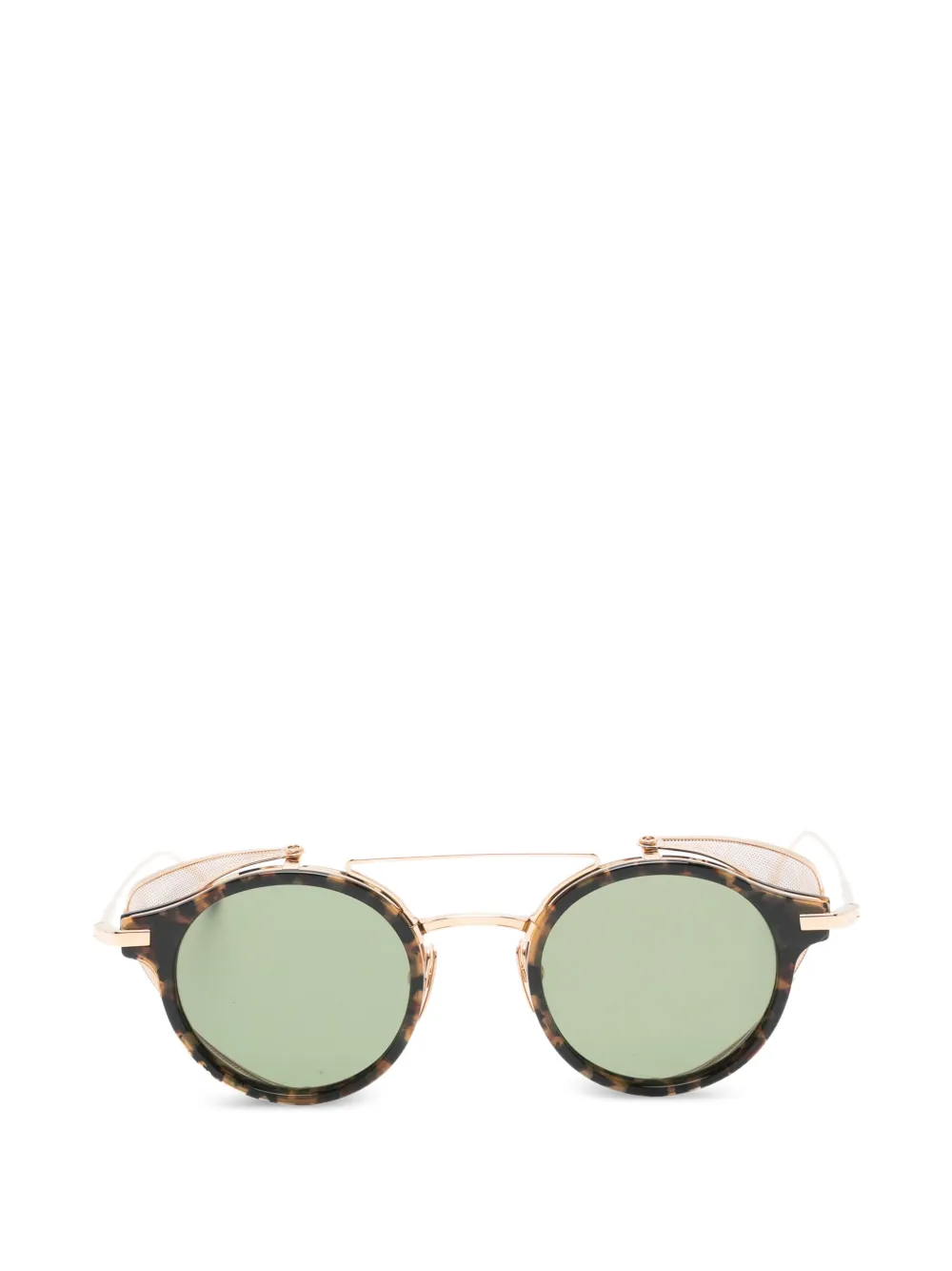 Thom Browne Eyewear round frame sunglasses - Oro