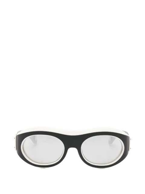 Moncler Eyewear 라미용 매트 미러 선글라스