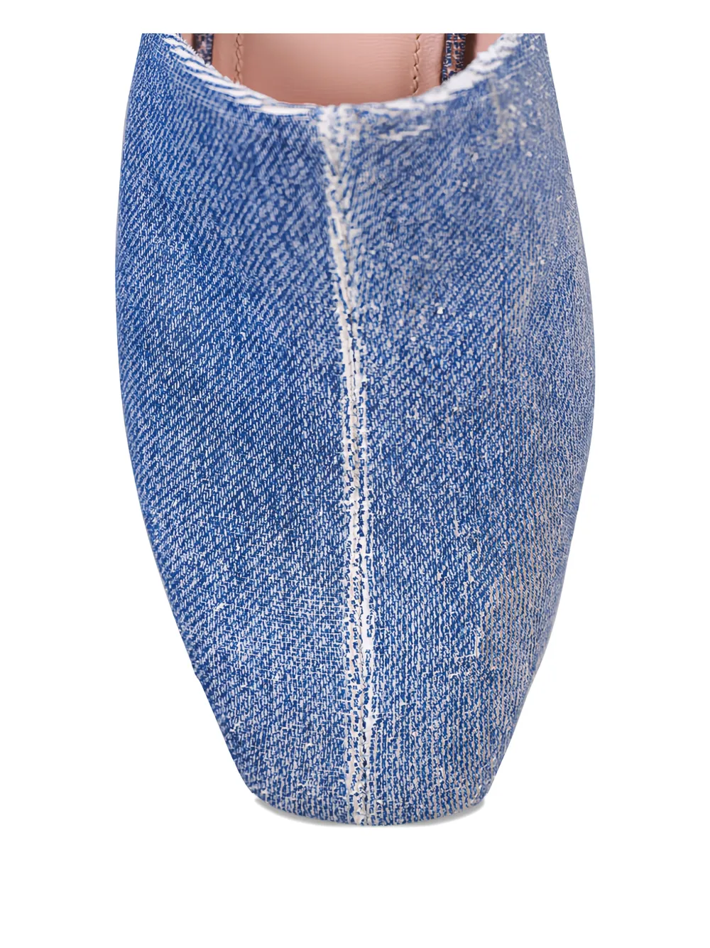 AGL Memy seam-detail mules Blauw