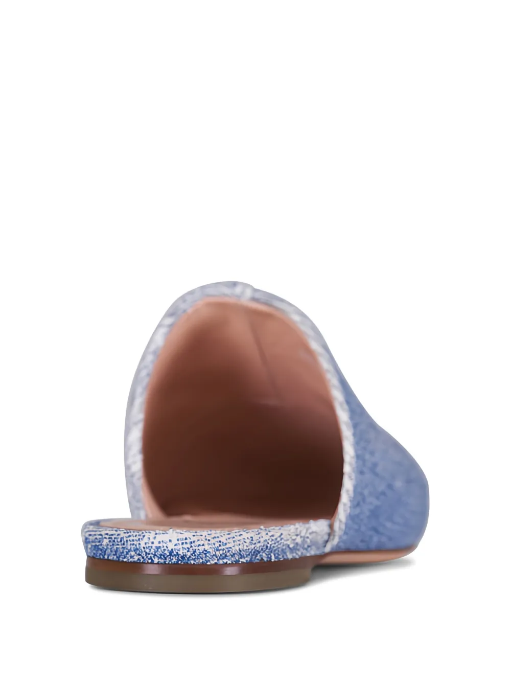 AGL Memy seam-detail mules Blauw