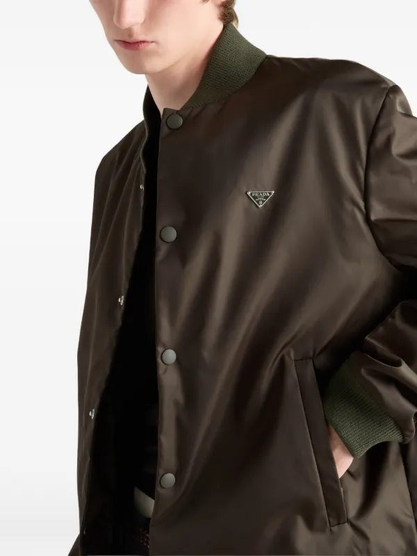 Prada Re-Nylon ボンバージャケット | グリーン | FARFETCH JP