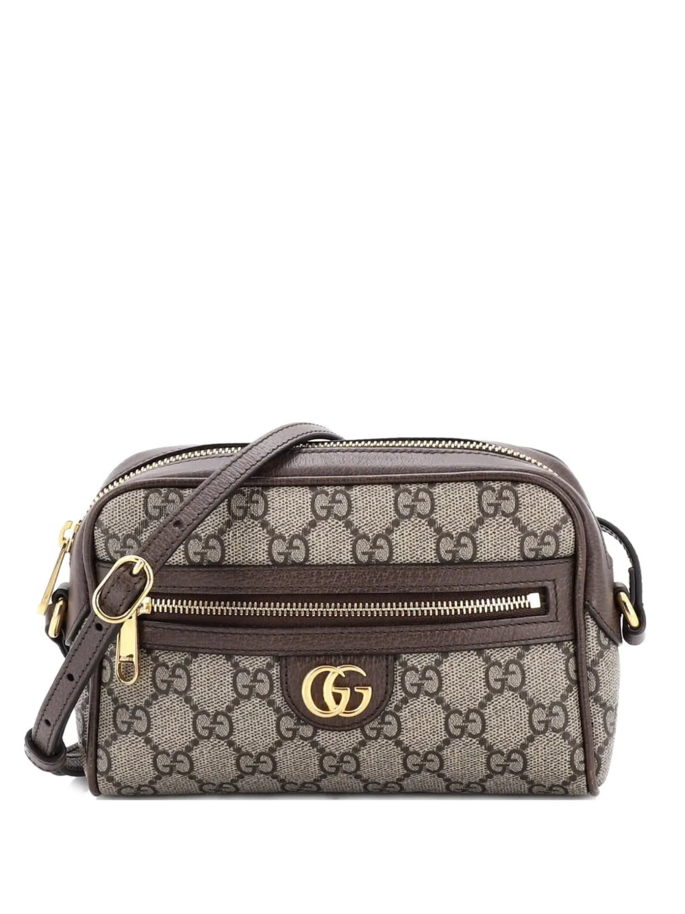 Gucci Pre-Owned Ophidia Shoulder Bag NM GG Coated Canvas Mini crossbody bag - Marrone