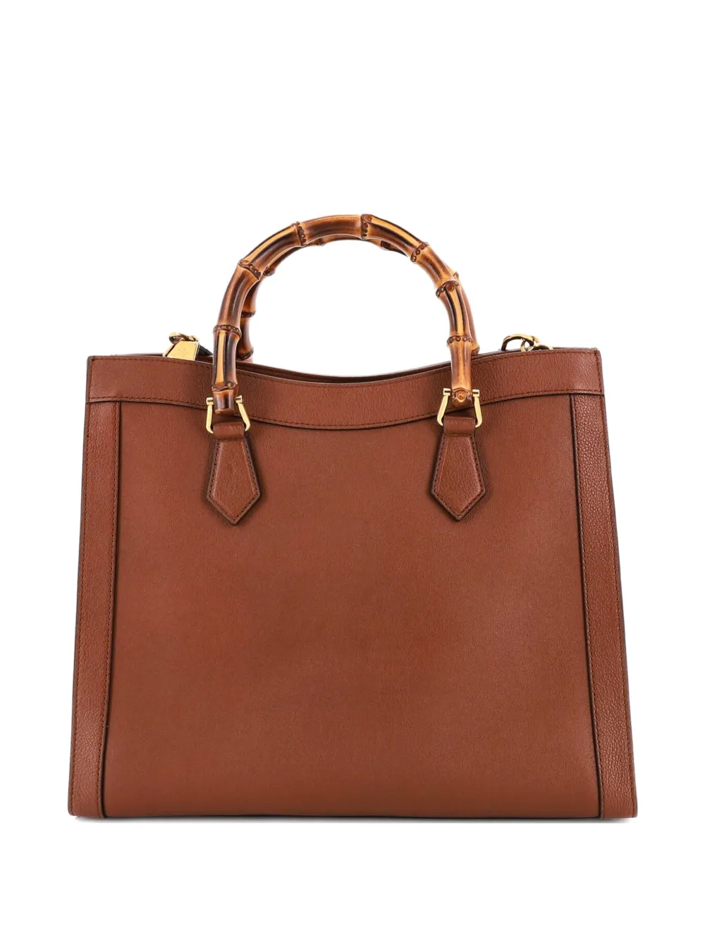 Gucci Pre-Owned Diana NM Bamboo Handle Leather Medium tote bag - Marrone