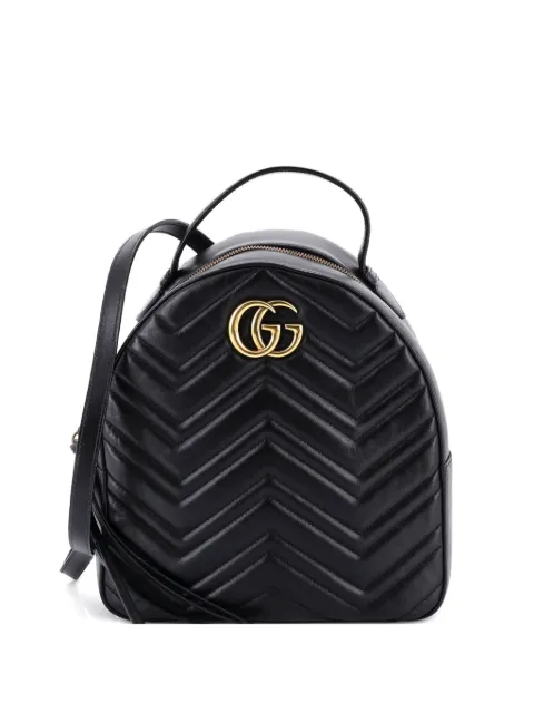 Gucci Pre-Owned GG Marmont Matelasse Leather Small backpack