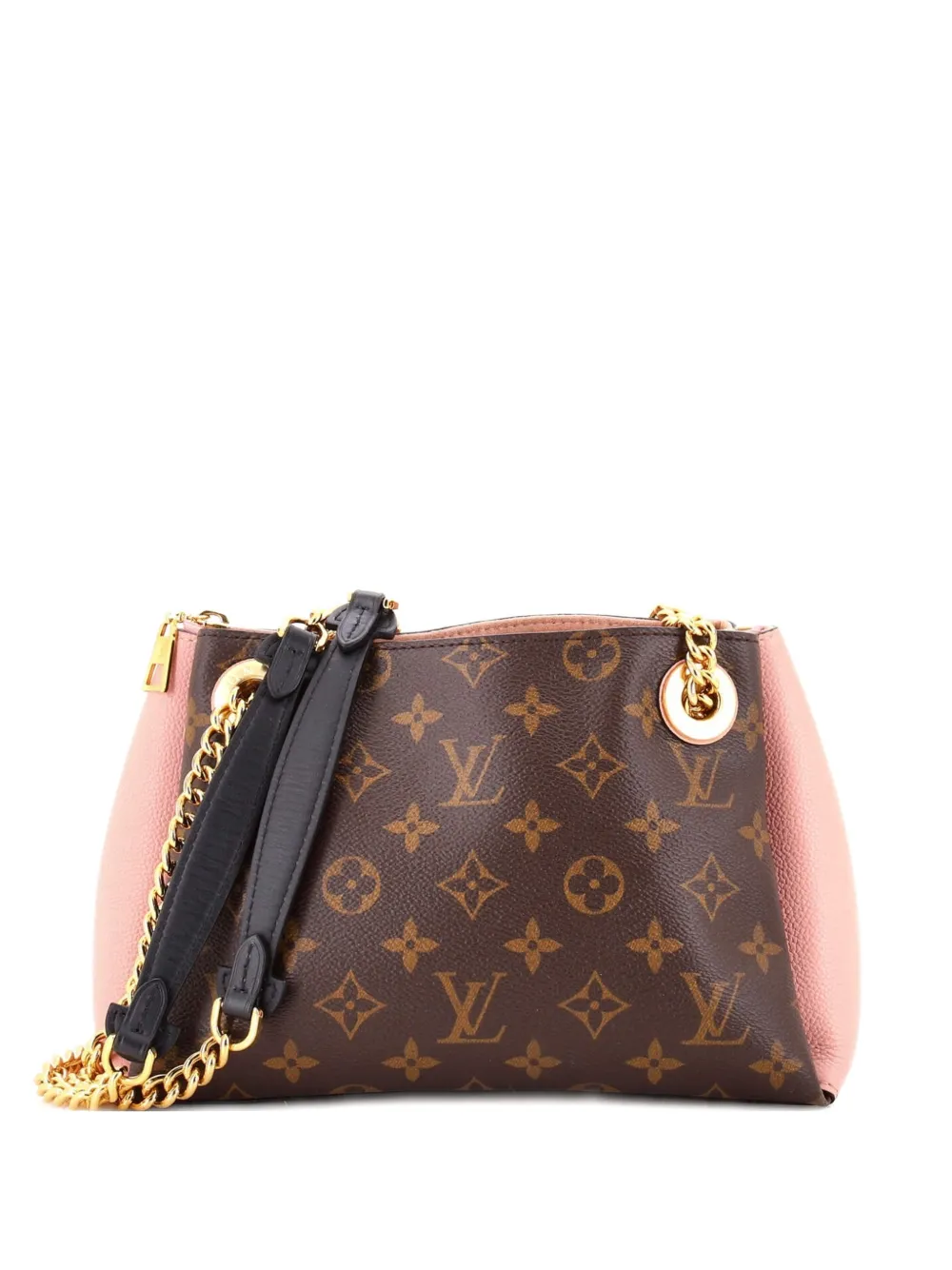 Louis Vuitton Pre-Owned Surene Handbag Monogram Canvas with Leather BB shoulder bag - Marrone