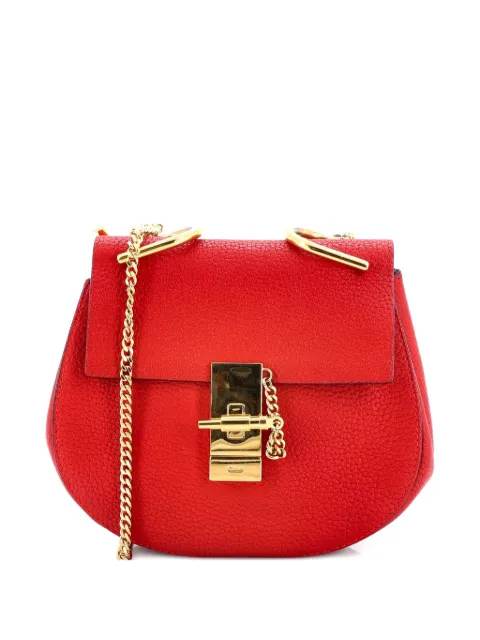 Chloé Pre-Owned Drew Leather Mini crossbody bag