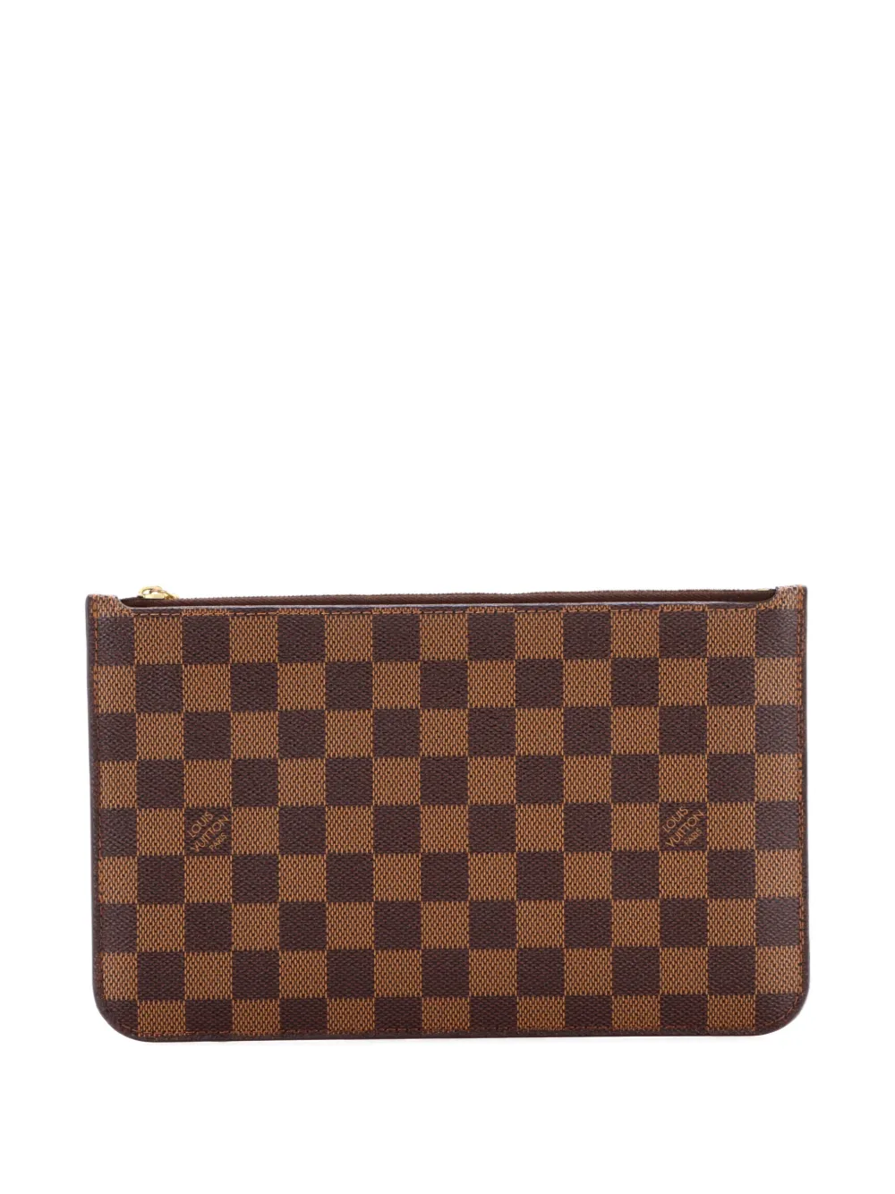 Louis Vuitton Pre-Owned Neverfull Pochette Damier Large pouch - Marrone