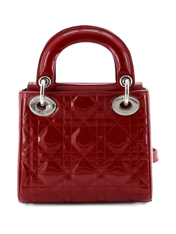 Christian Dior Pre-Owned レディ ディオール バッグ カナージュ