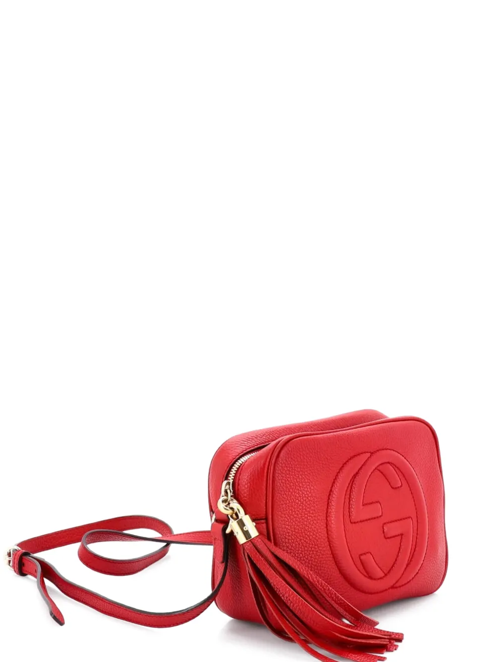 Gucci Pre-Owned Borsa a tracolla Soho Disco piccola - Rosso