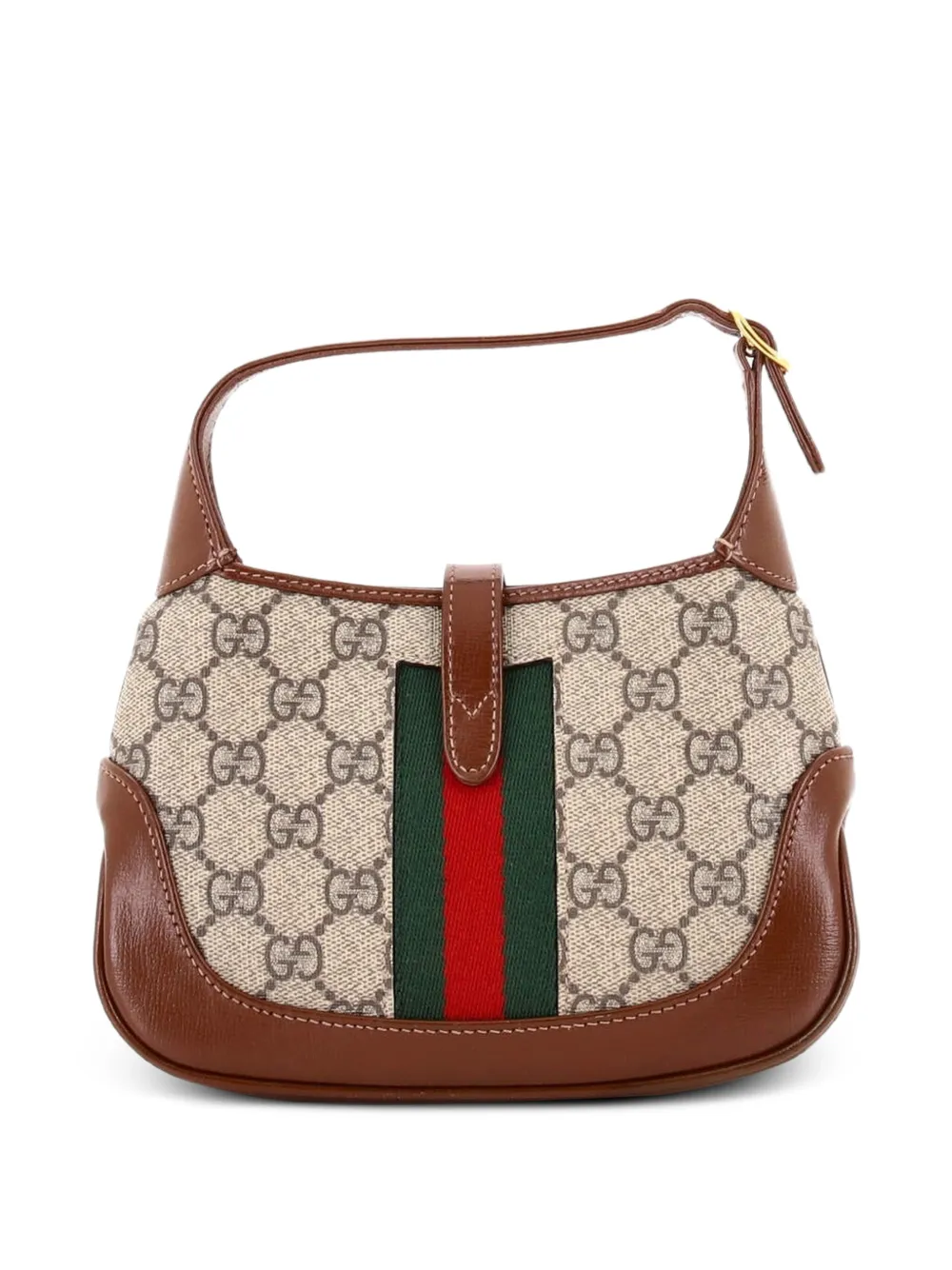 Jackie 1961 Gg Coated Canvas Mini Hobo Bag