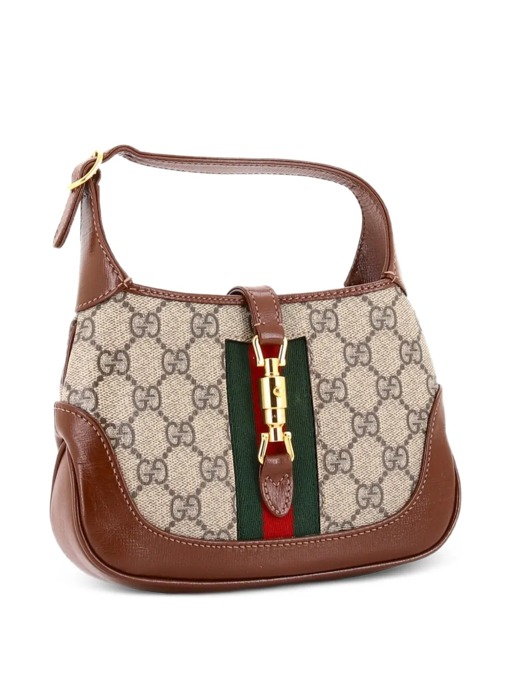 Jackie 1961 Gg Coated Canvas Mini Hobo Bag