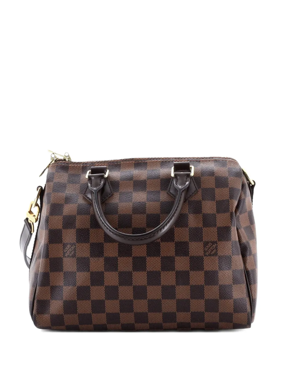 Louis Vuitton Pre-Owned Speedy Bandouliere Bag Damier 25 satchel - Marrone