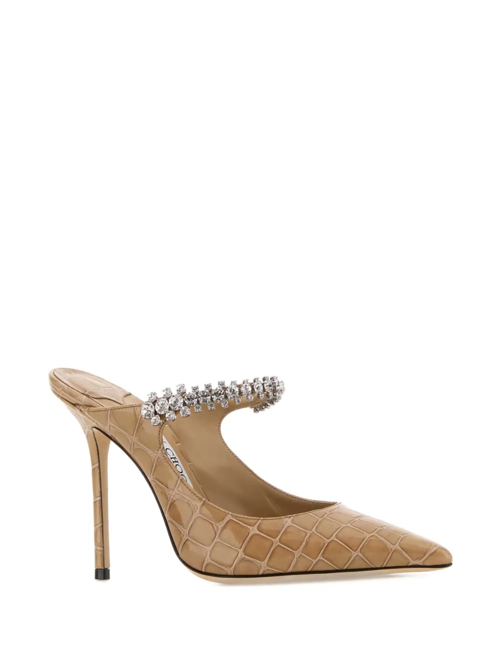 Jimmy Choo embossed-print embellishment mules | Heeled Mules | Image 2