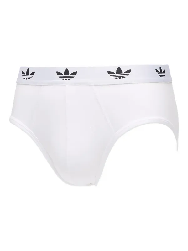 Adidas ロゴ ブリーフ 3枚組 | ブラック | FARFETCH JP