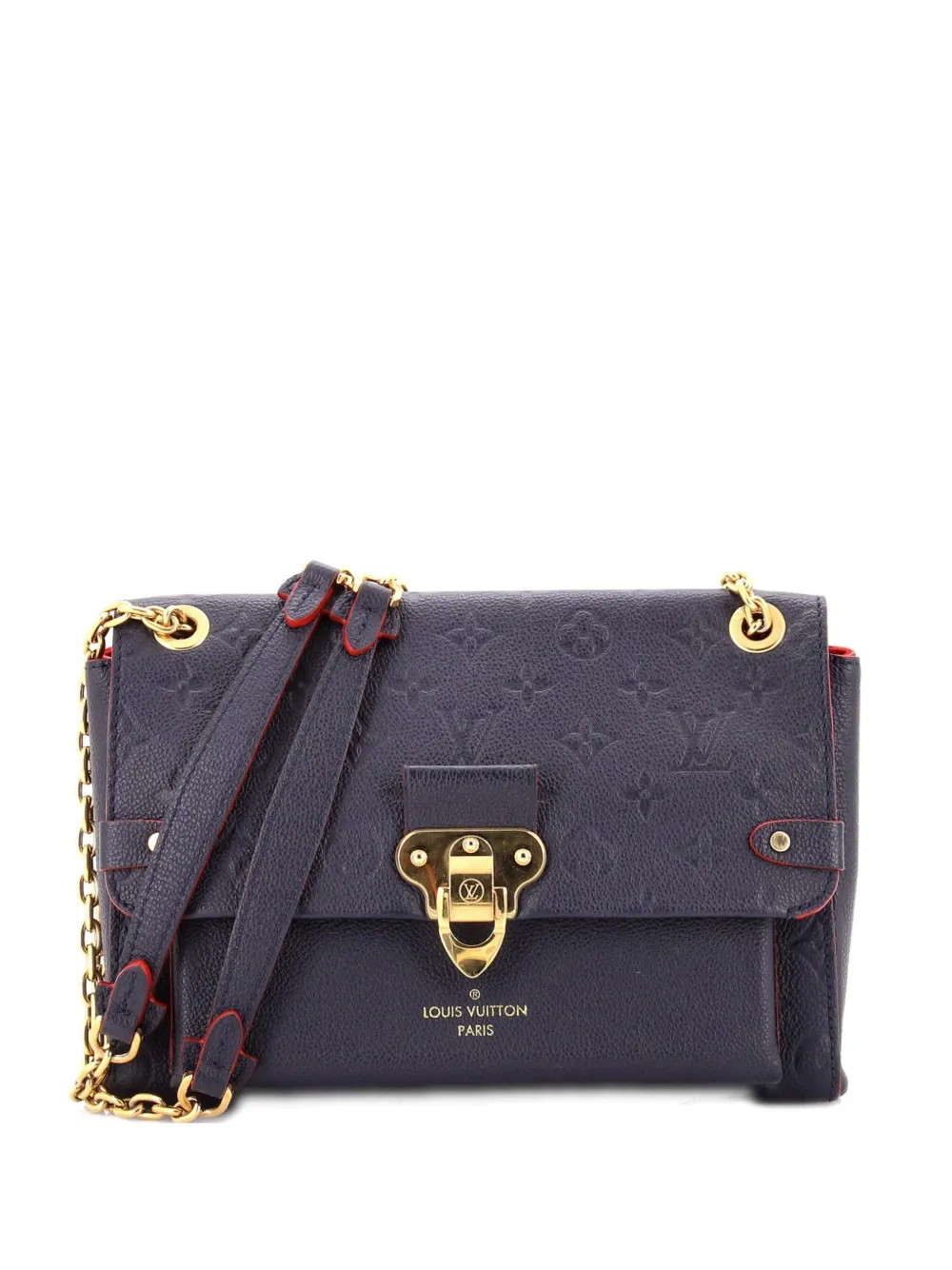 Louis Vuitton Pre-Owned Vavin Handbag Monogram Empreinte Leather PM crossbody bag - Blu