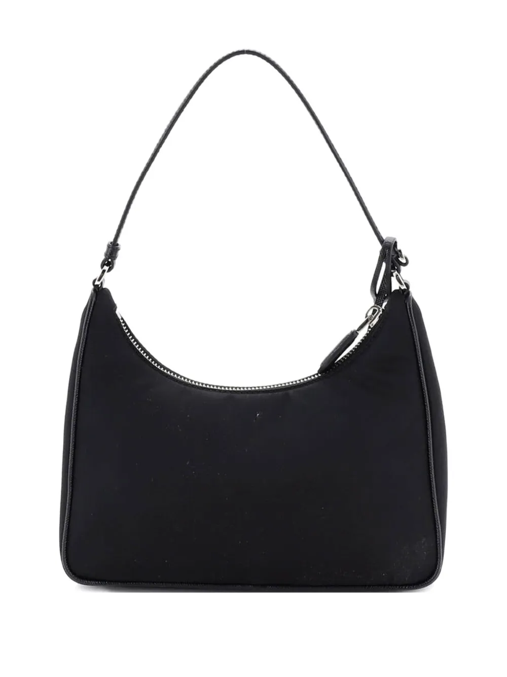 Prada Pre-Owned Re-Edition 2005 Tessuto with Saffiano Leather Mini hobo bag | Pre-Owned | Image 2