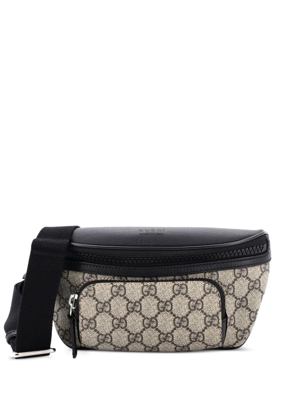 Gucci Pre-Owned Eden Waist Bag GG Coated Canvas Medium belt bag - Nero