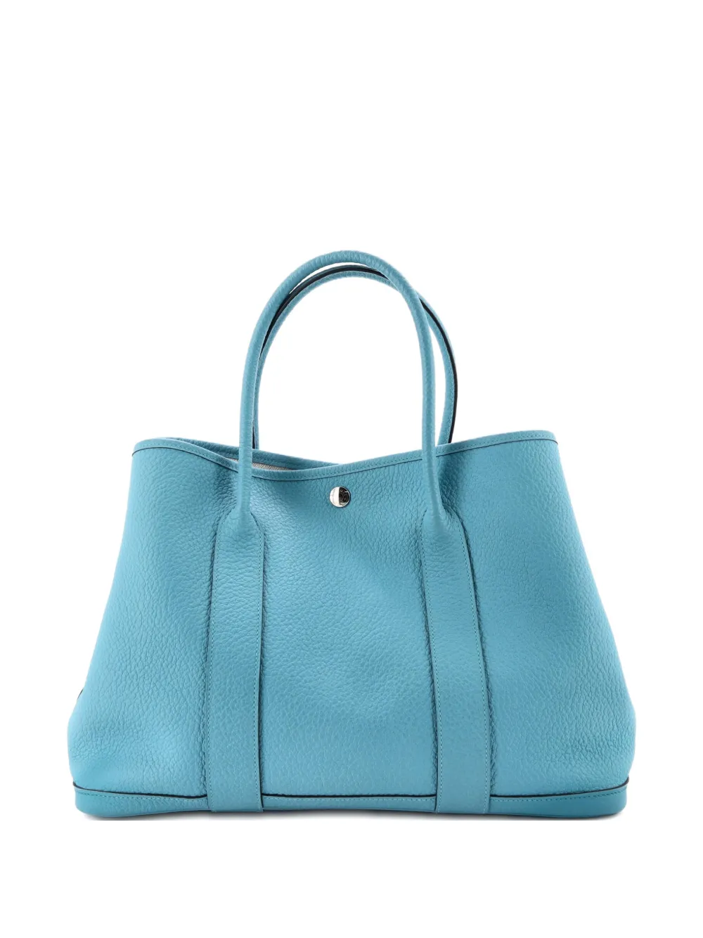 Hermès Pre-Owned Garden Party Leather 36 tote bag - Blue