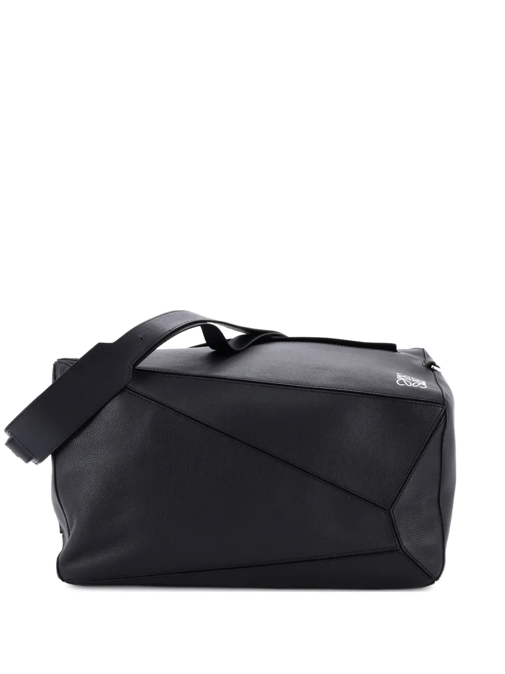 Loewe Pre-Owned Puzzle Bag Leather XL shoulder bag - Nero