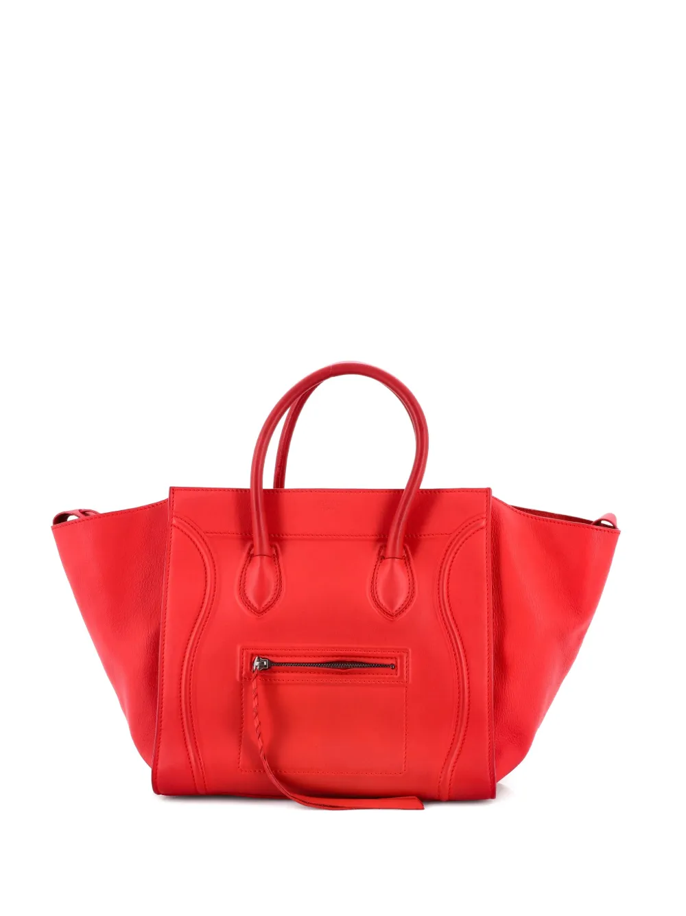 Celine Pre-Owned Phantom Bag Smooth Leather Medium tote bag - Rosso