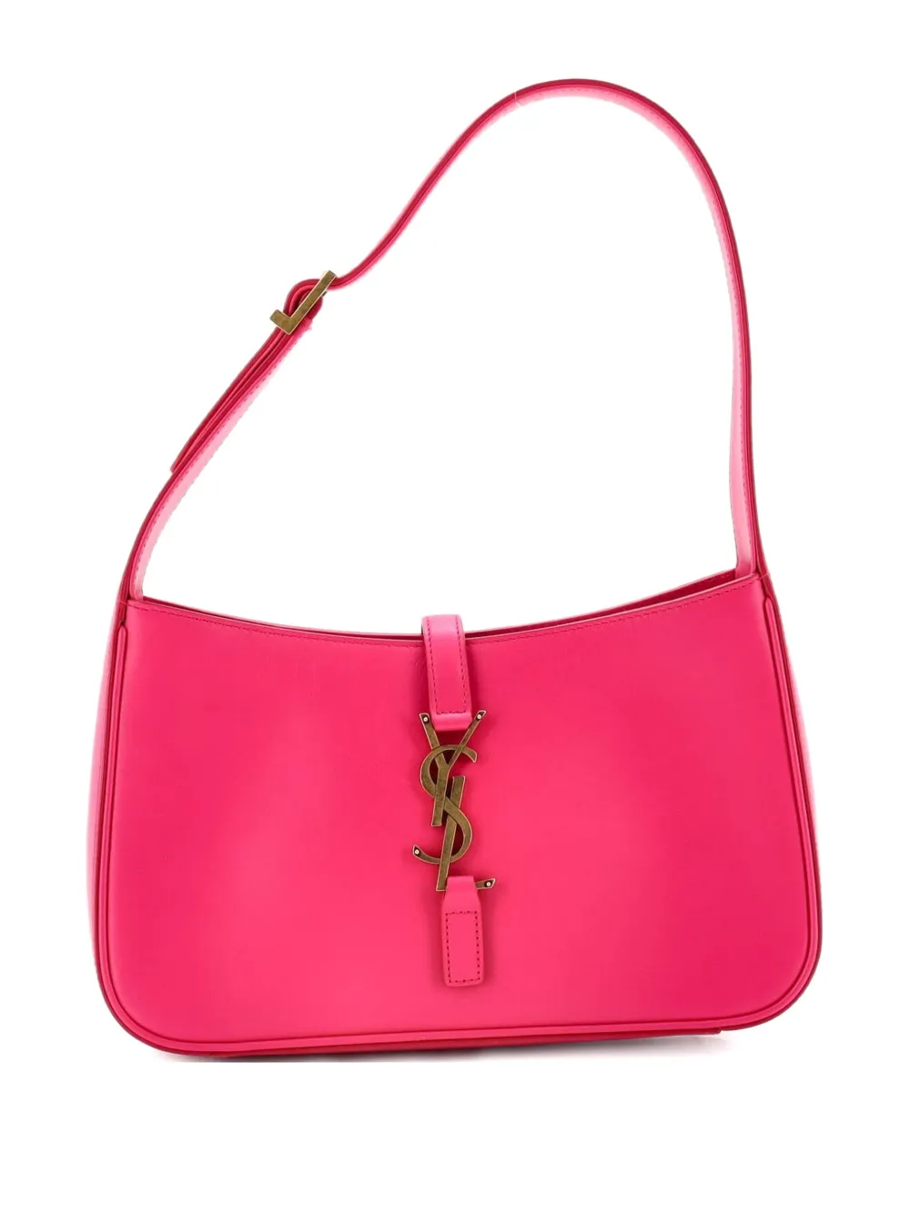 Saint Laurent Pre-Owned Le 5 a 7 Leather Small hobo bag | Pink | Image 1