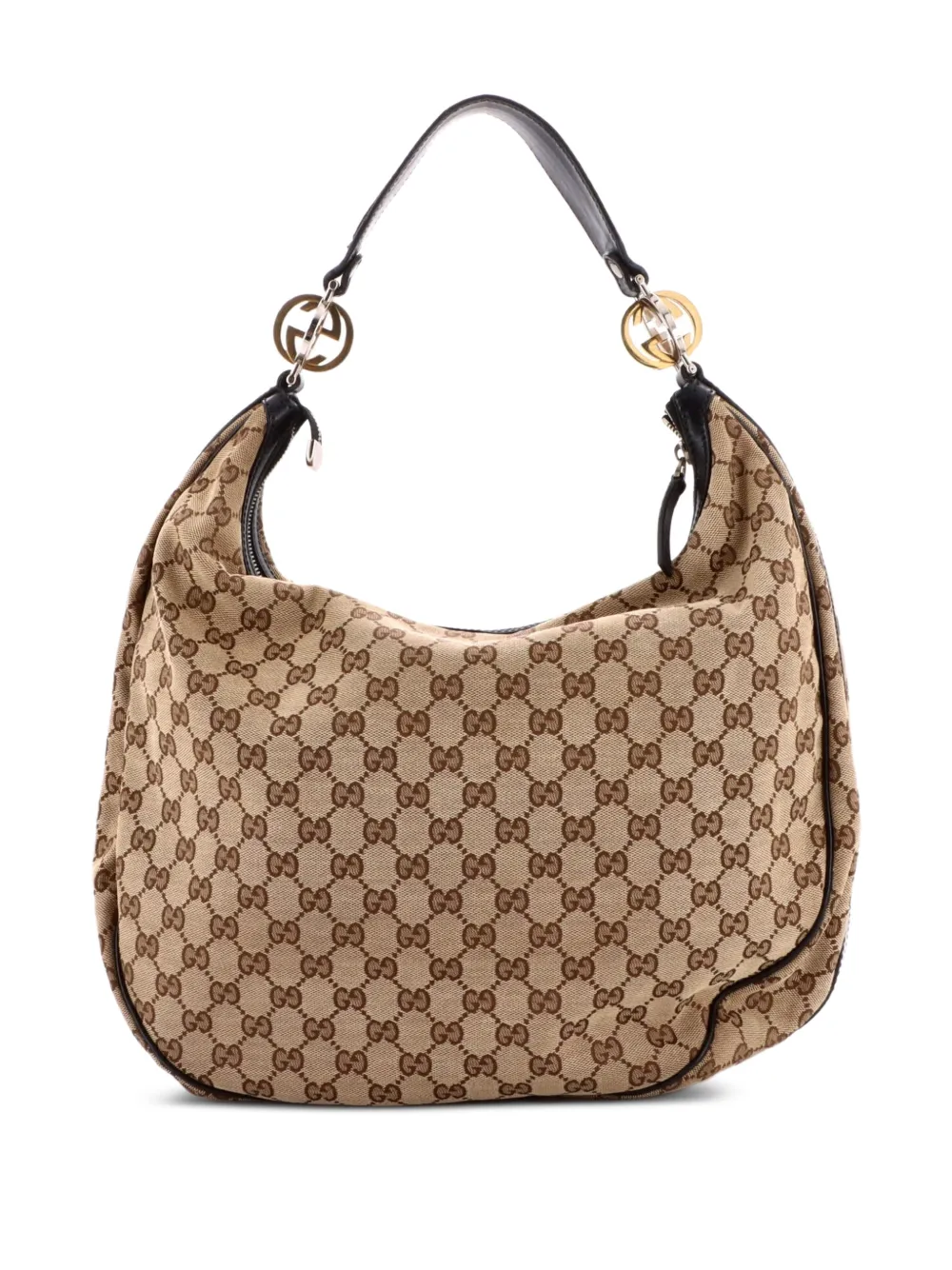 Gucci Pre-Owned Twins GG Canvas Medium hobo bag - Marrone