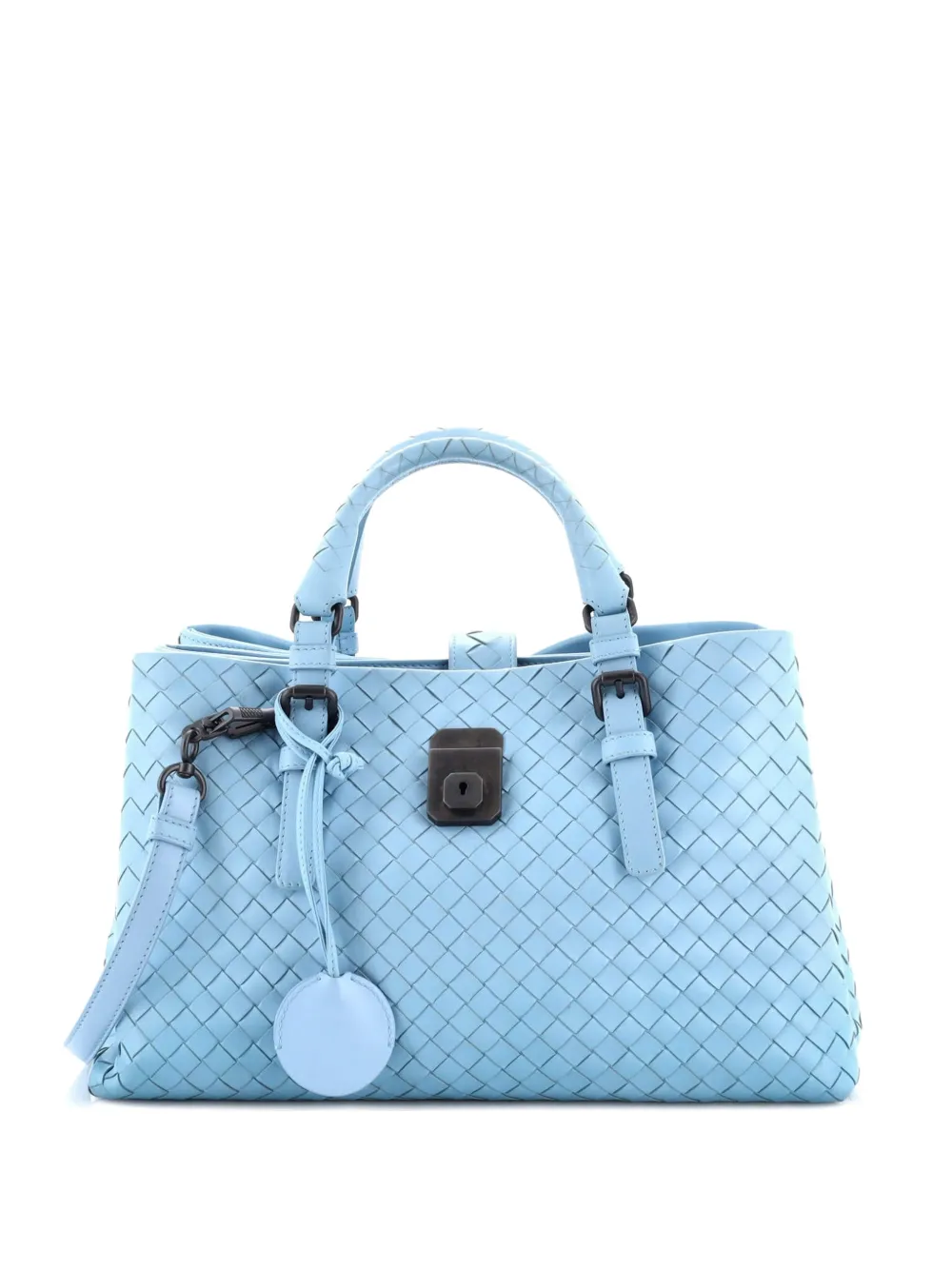 Bottega Veneta Pre-Owned Roma Bag Intrecciato Nappa Small tote bag - Blu