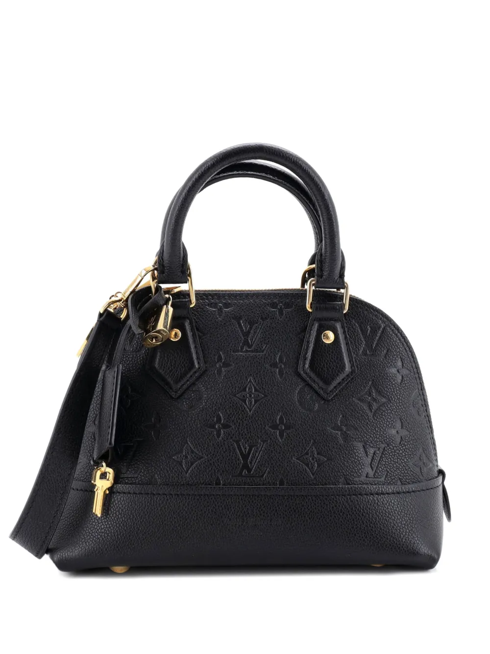Louis Vuitton Pre-Owned Neo Alma Handbag Monogram Empreinte Leather BB satchel - Nero