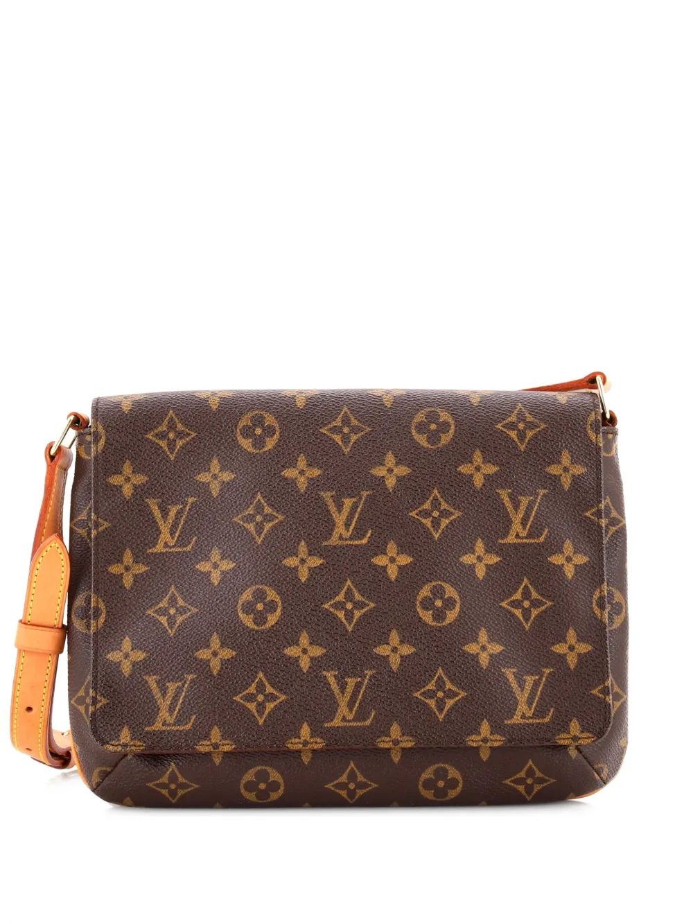 Louis Vuitton Pre-Owned Musette Tango Handbag Monogram Canvas shoulder bag - Brown