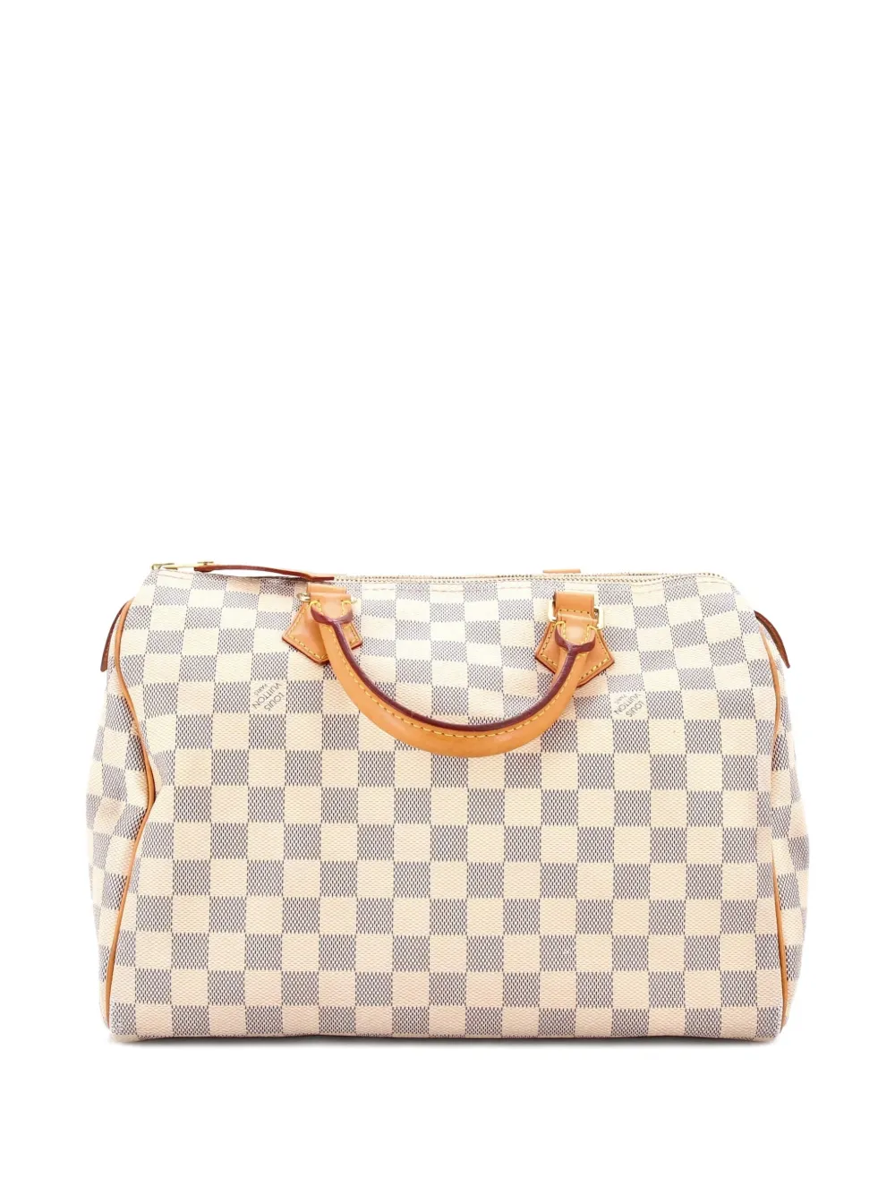 Louis Vuitton Pre-Owned Speedy Handbag Damier 30 satchel - Bianco
