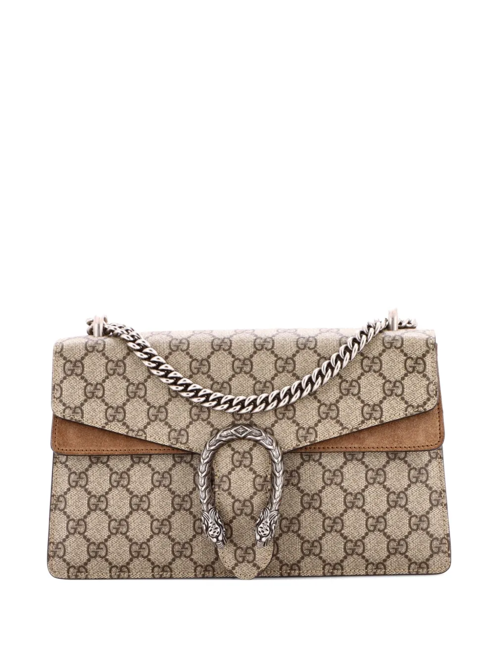 Gucci Pre-Owned Dionysus Bag GG Coated Canvas Small shoulder bag - Marrone