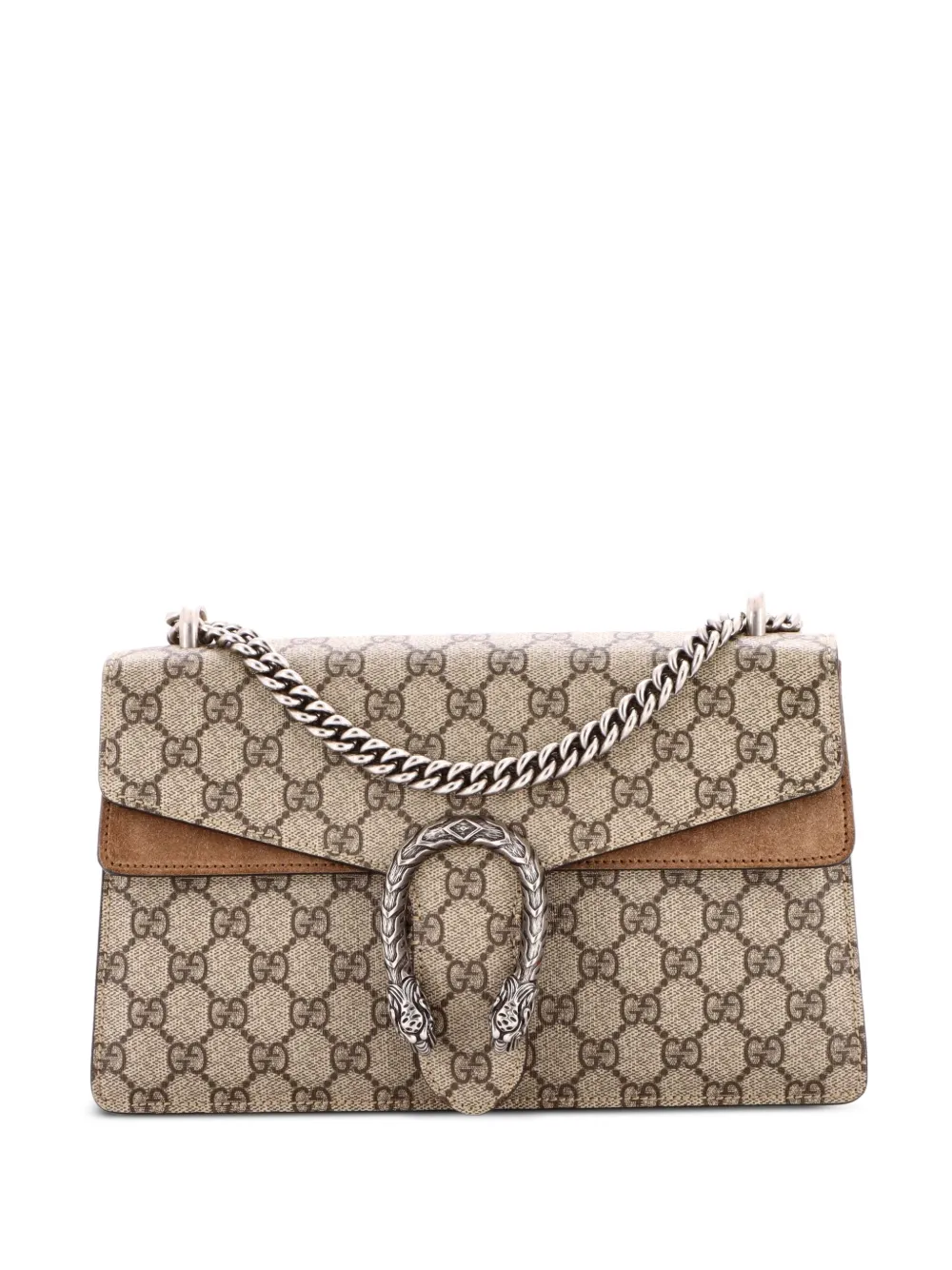 Gucci Pre-Owned Dionysus Bag GG Coated Canvas Small shoulder bag - Marrone