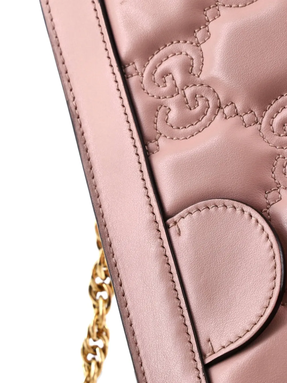 Gg Gg Matelasse Leather Small Shoulder Bag