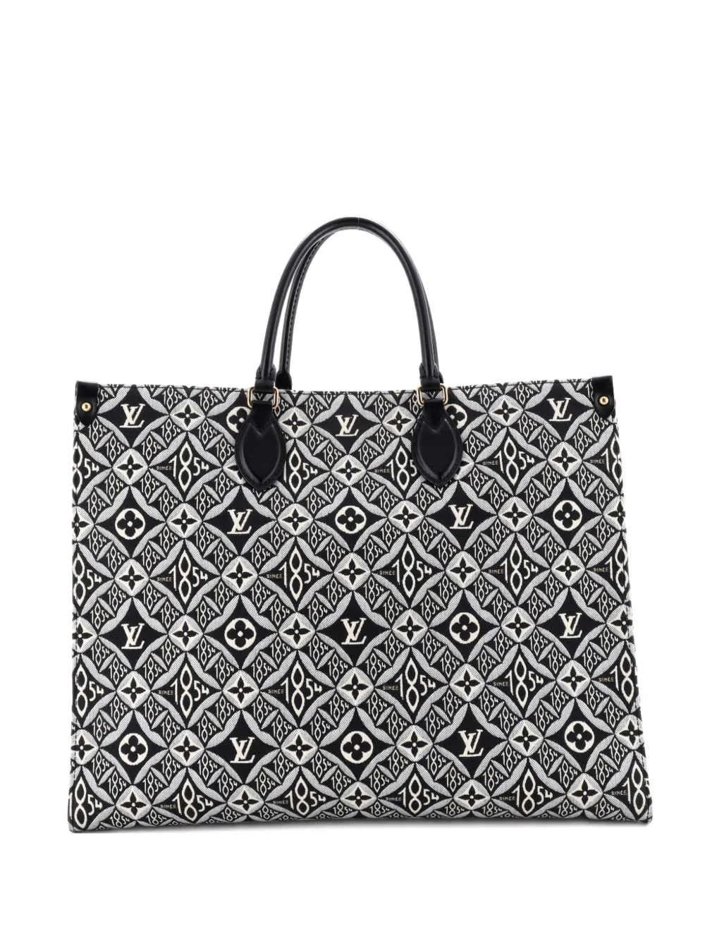 Louis Vuitton Pre-Owned OnTheGo Limited Edition Since 1854 Monogram Jacquard GM tote bag - Schwarz