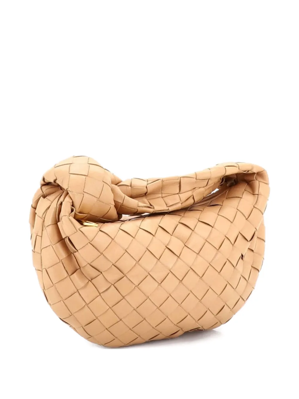 Bottega Veneta Pre-Owned BV Jodie Intrecciato Nappa Mini hobo bag - Toni neutri