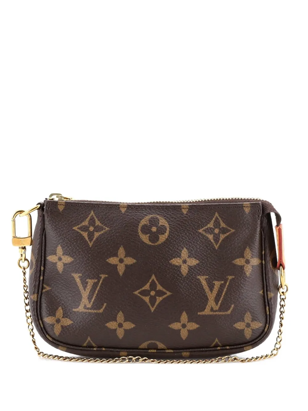 Louis Vuitton Pre-Owned Pochette Accessoires Monogram Canvas Mini clutch bag - Marrone