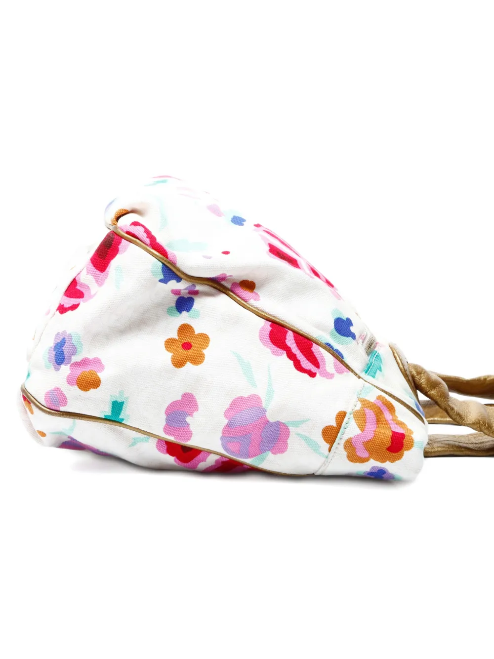 2004-2005 Flower Canvas Tote Bag