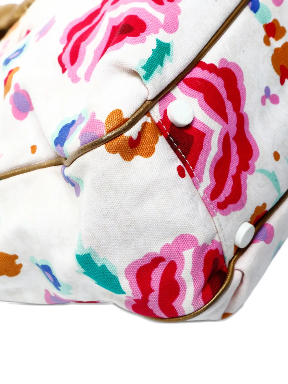 2004-2005 Flower Canvas Tote Bag