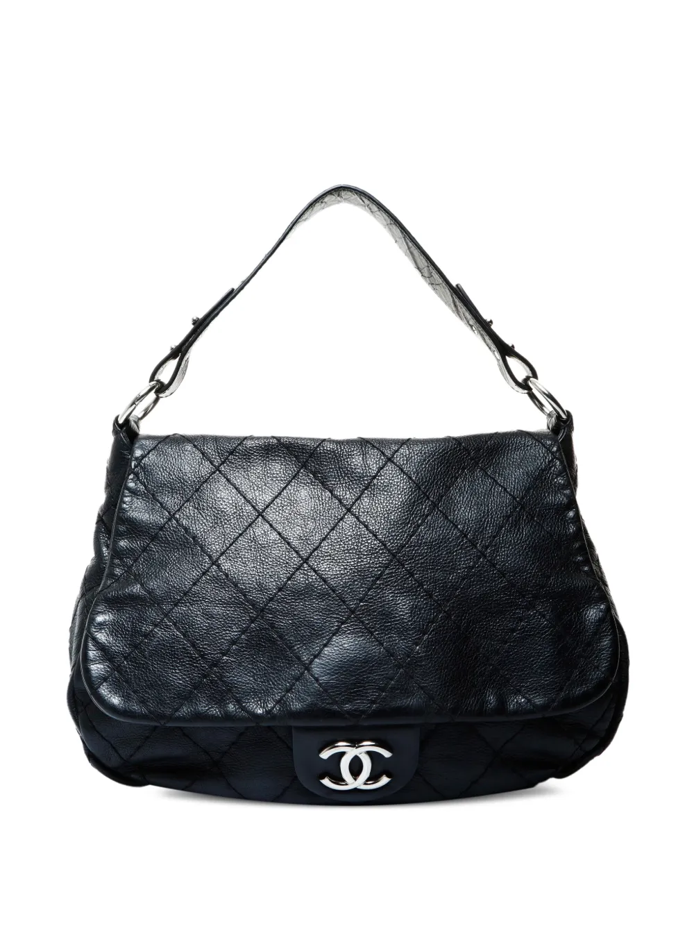 CHANEL Pre-Owned 2009-2010 On The Road shoulder bag - Nero