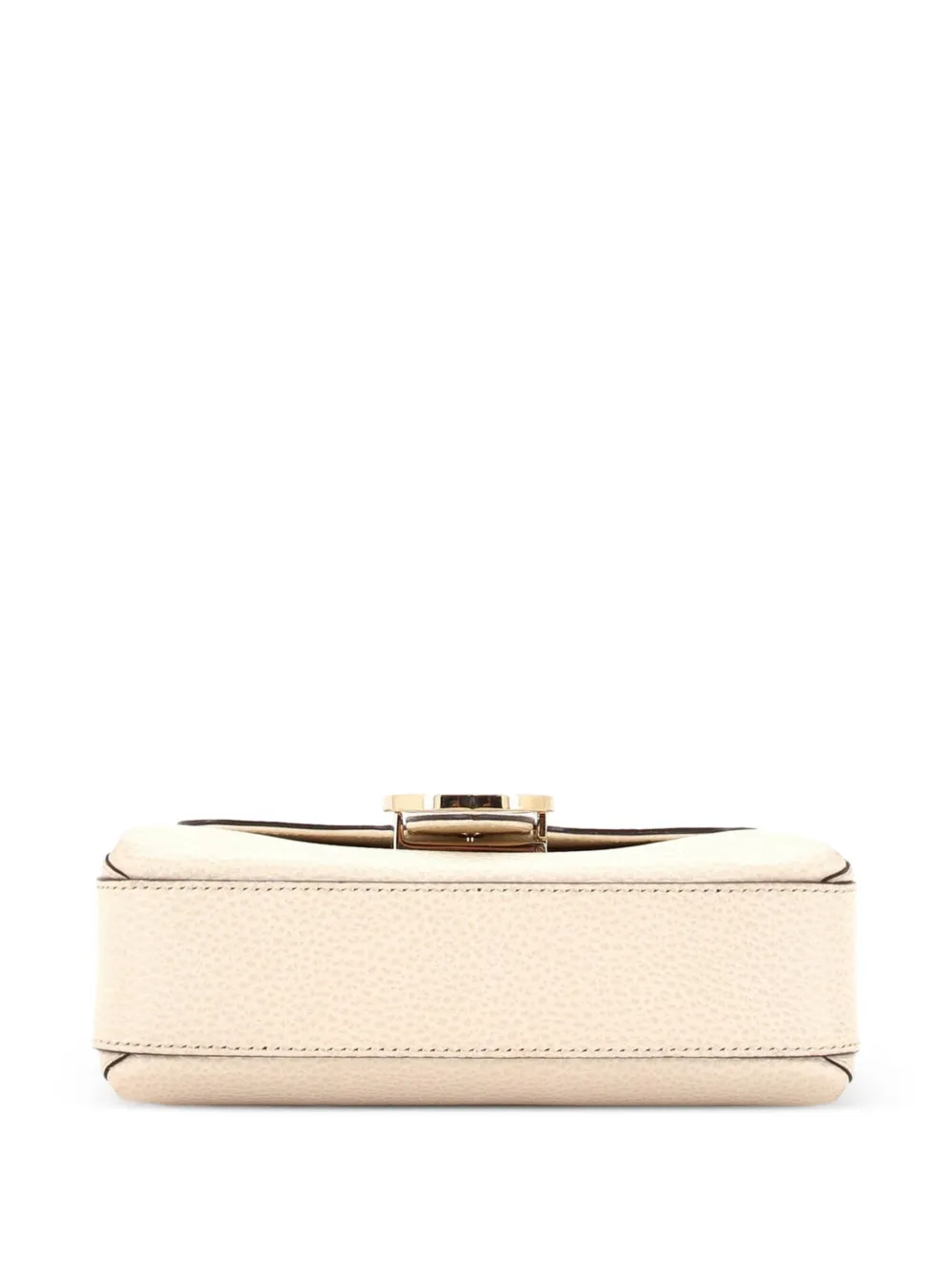 Interlocking Chain Leather Small Crossbody Bag