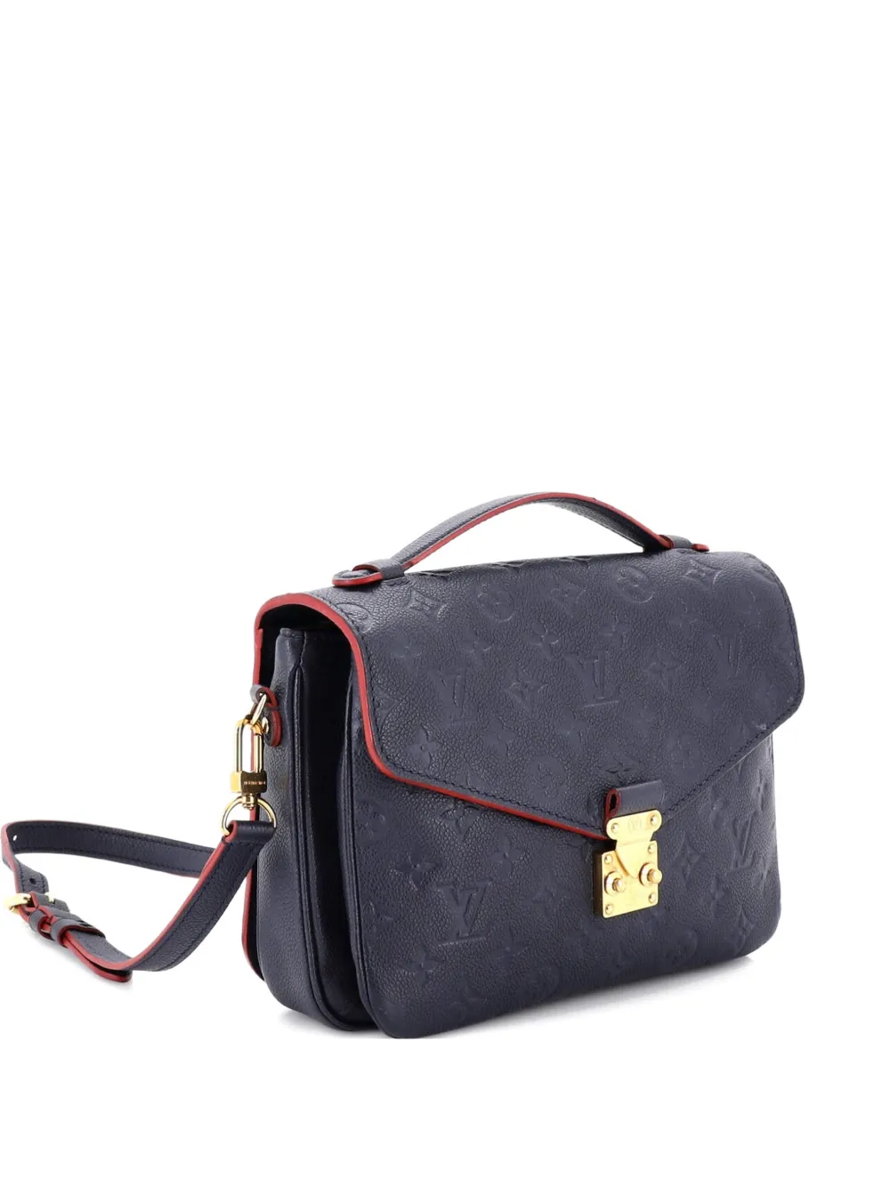 Louis Vuitton Pre-Owned Pochette Metis Monogram Empreinte Leather crossbody bag - Blu