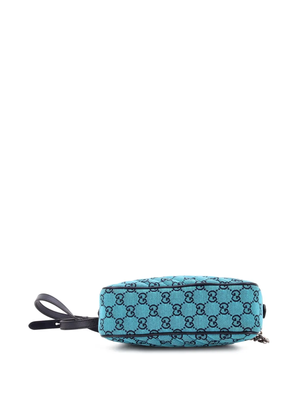 Gg Marmont Shoulder Bag Diagonal Quilted Gg Canvas With Leather Small Crossbody Bag